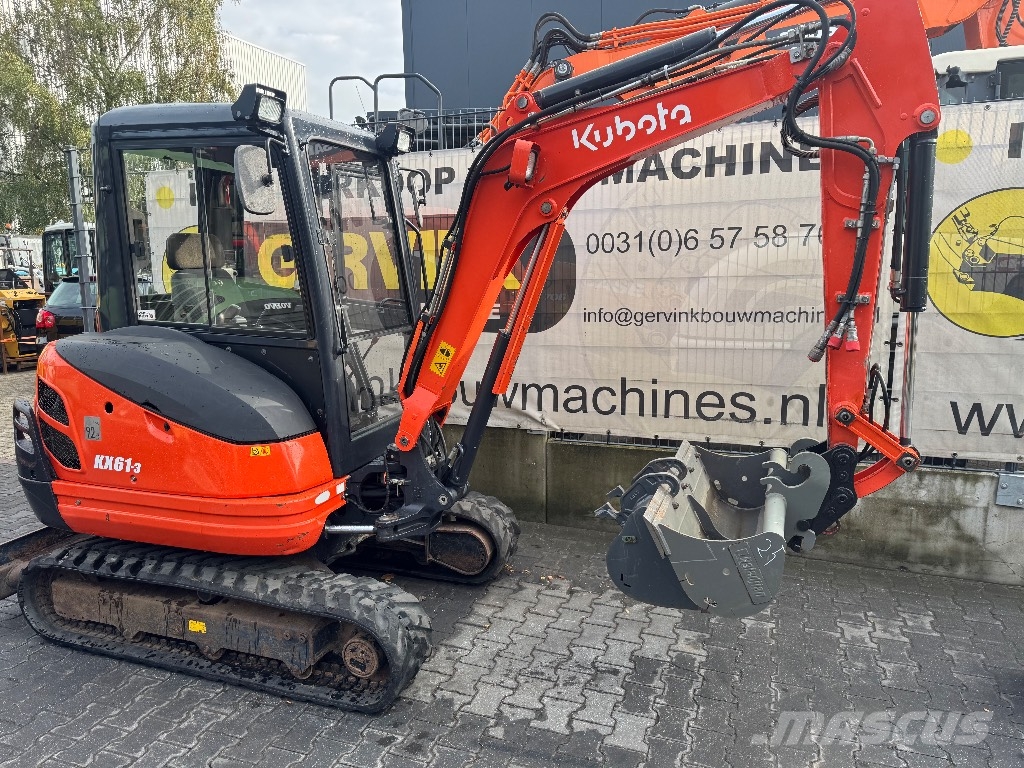 Kubota KX 61-3 Miniekskavaatorid < 7 t
