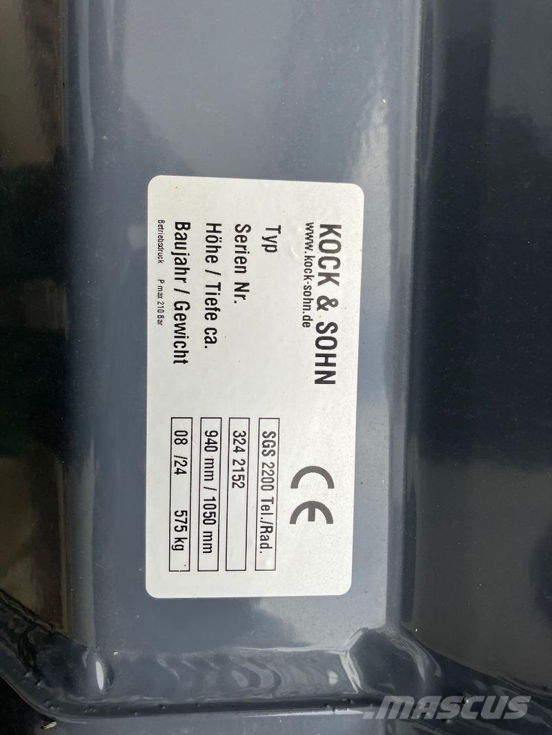 Kock + Sohn T-M 2200 Schaufeln