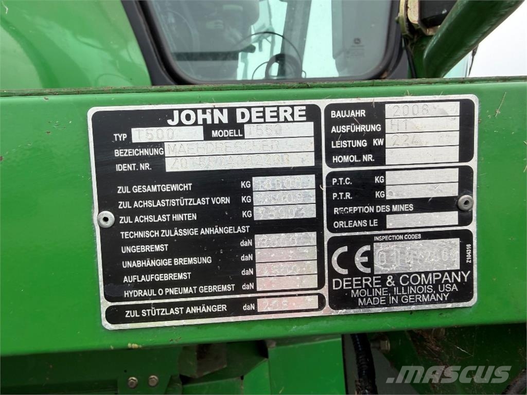 John Deere T 550 i Other farming machines
