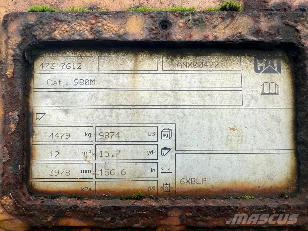 CAT 980M Buckets