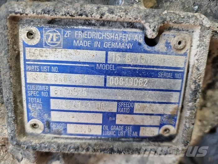 ZF Ecosplit 16 S 181 IT Transport - Anderen