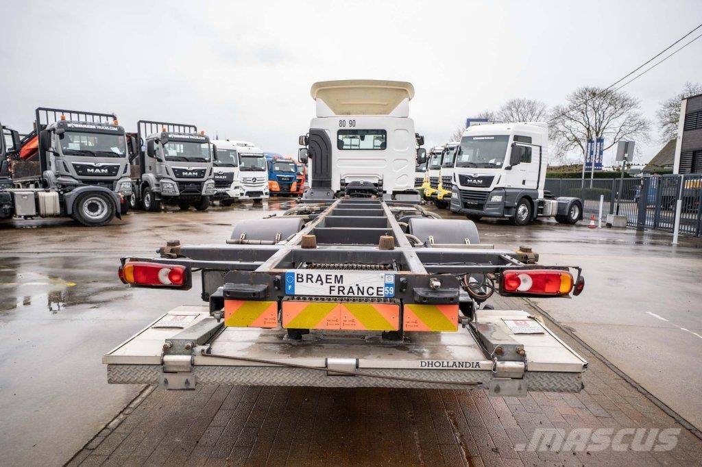 Renault D19 WIDE 320 DXI + DHOLLANDIA 2T. Camiones desmontables