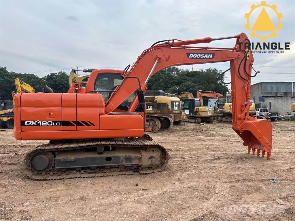 Doosan DX 120 Bagri goseničarji