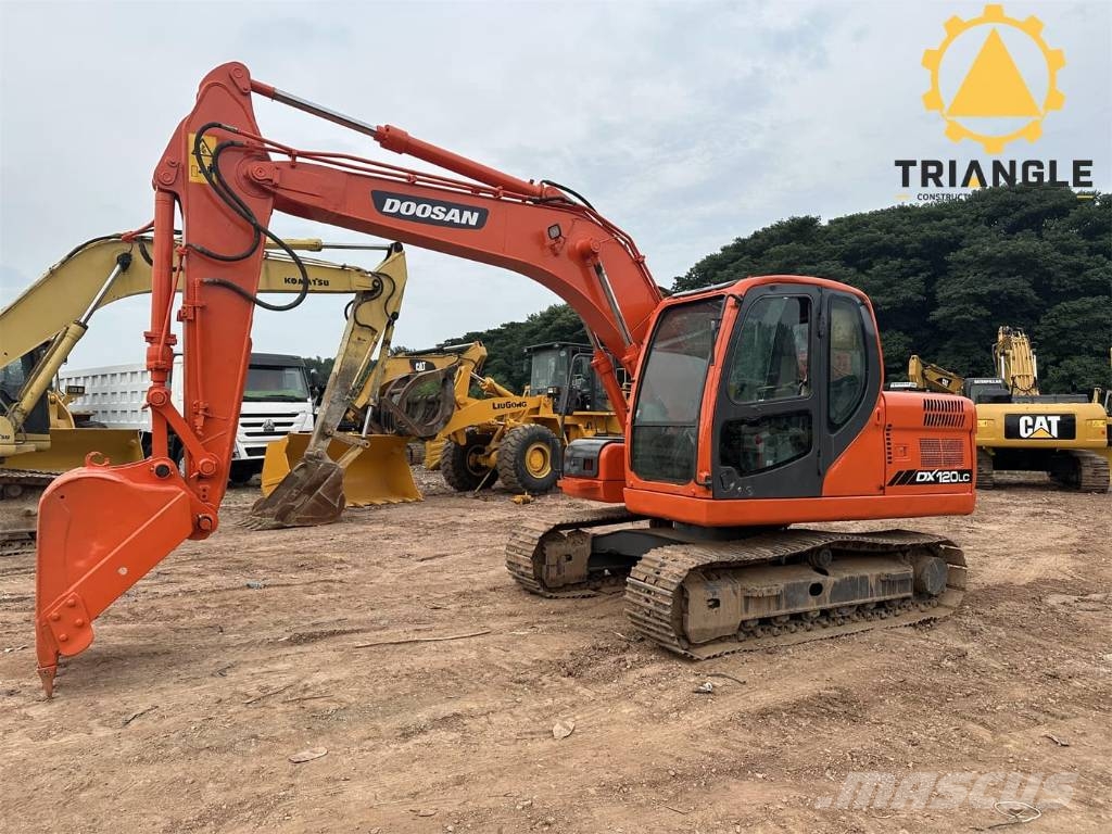 Doosan DX 120 Bagri goseničarji