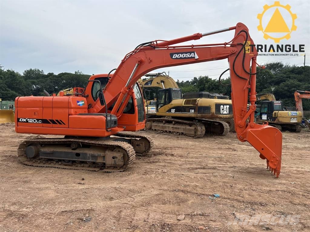 Doosan DX 120 Bagri goseničarji