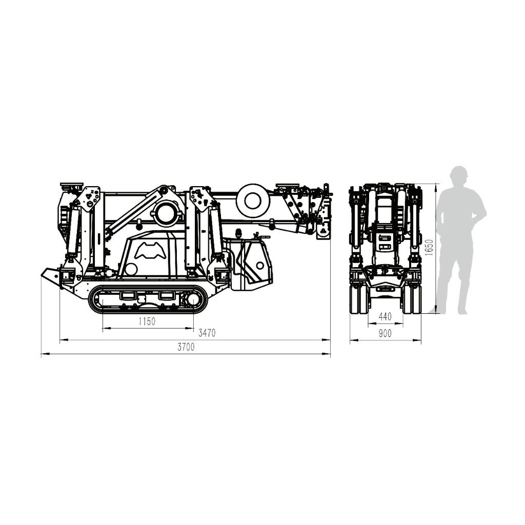 SPT SPT 299 Minijeřáby