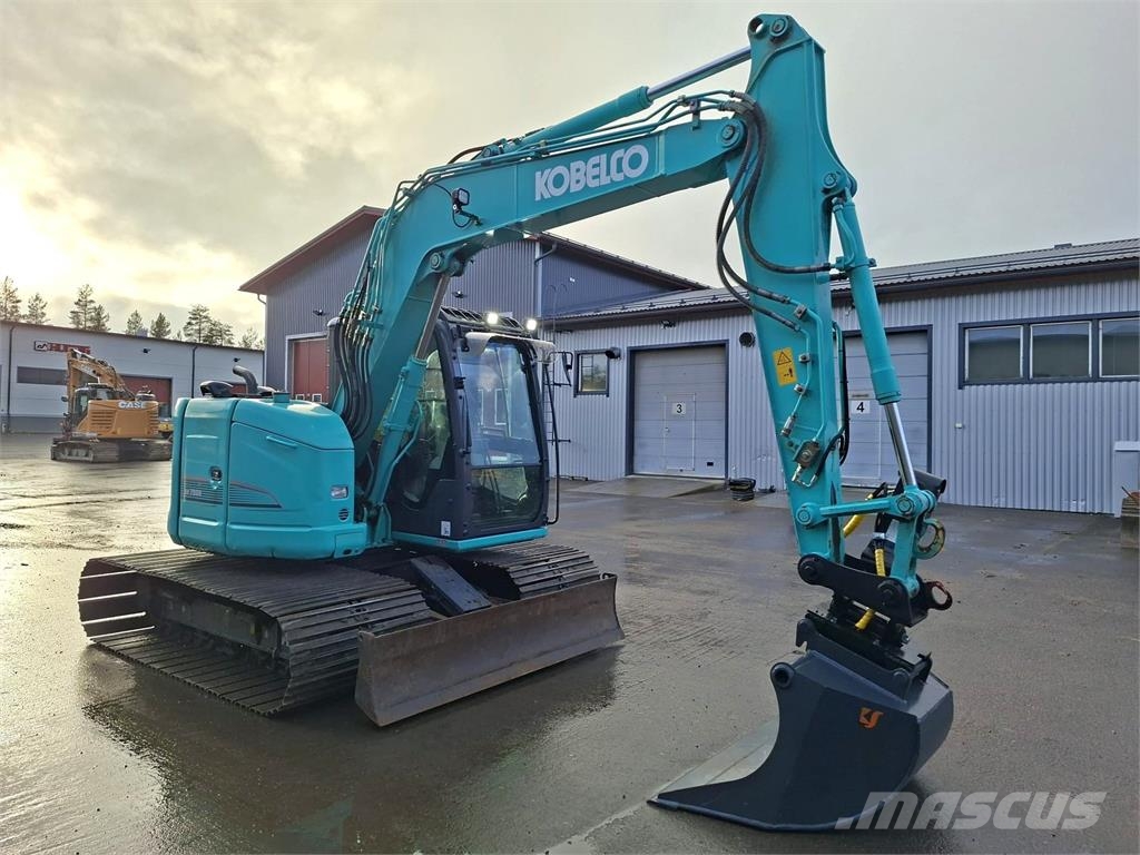 Kobelco SK75SR-3E SUOALUSTA 1000MM, KALLISTAJA Midi excavators 7t - 12t