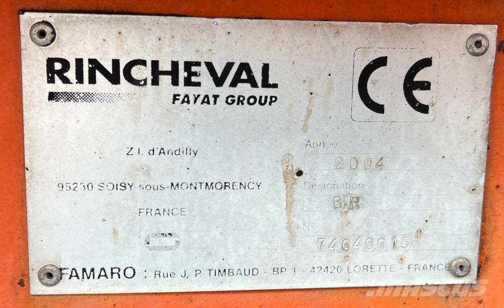Rincheval BIR Bitumen sprayers