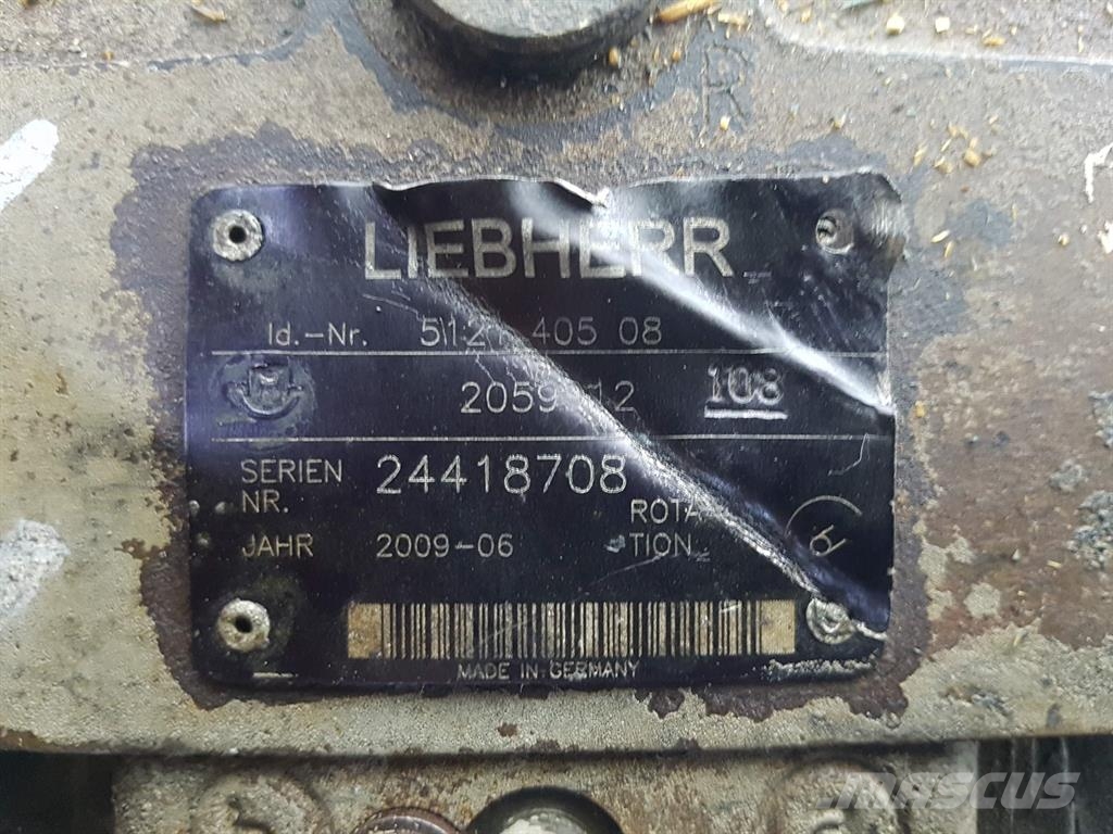Liebherr 512140508-Rexroth R902059912-A4VG125-Drive pump 液压