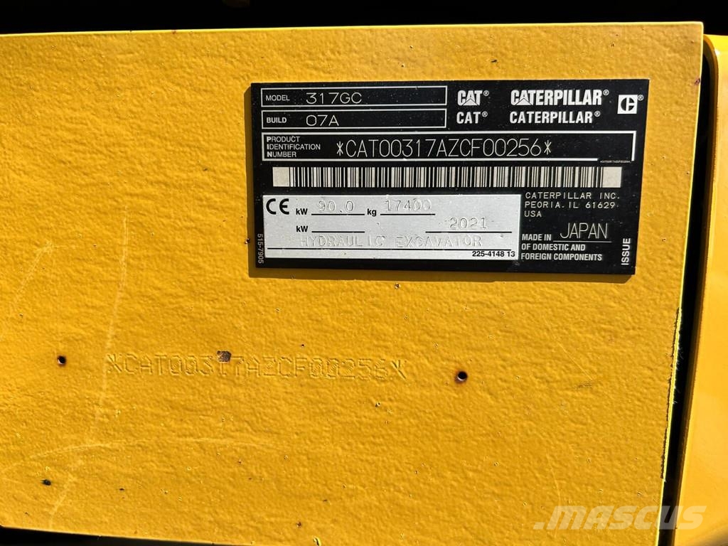 CAT 317-07GC Miniexcavadoras
