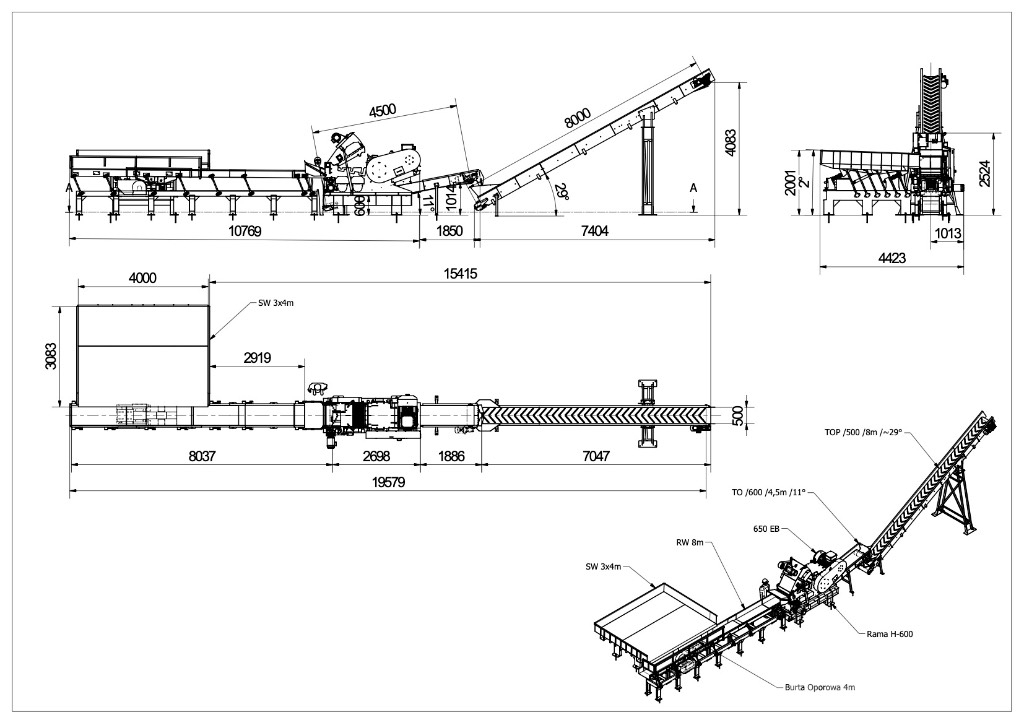 Teknamotor SKORPION 650 EB wood chipper Holzhäcksler