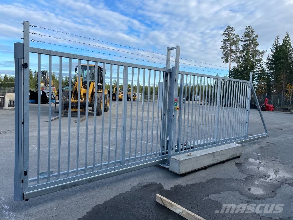 Ny Motorgrind Mobil elektrisk skjutgrind Svalan 6m Ehitussoojakud