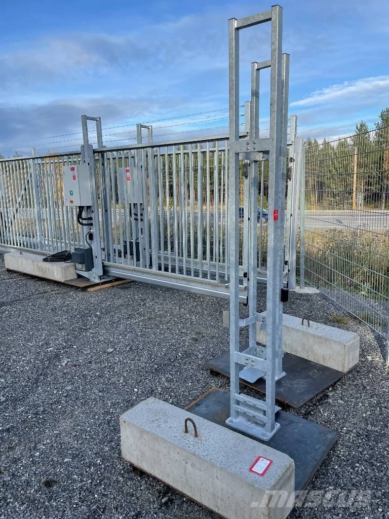 Ny Motorgrind Mobil elektrisk skjutgrind Svalan 6m Ehitussoojakud