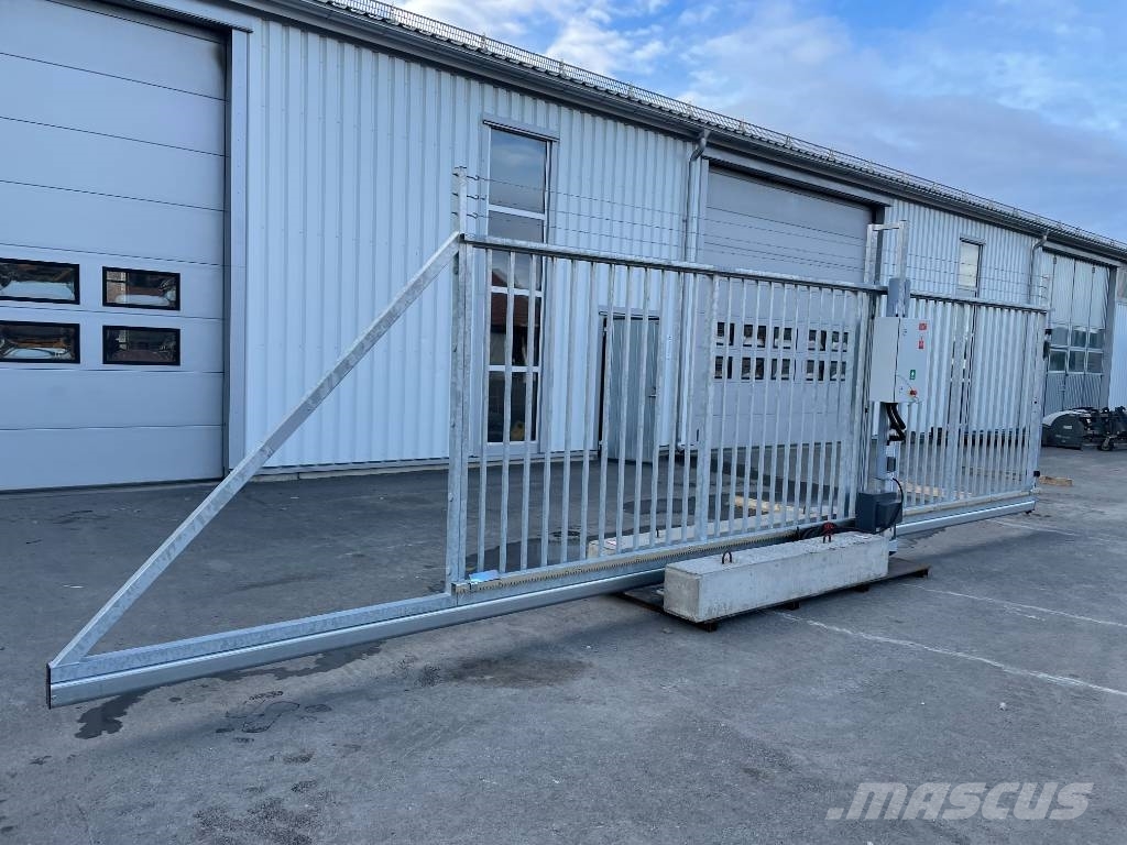 Ny Motorgrind Mobil elektrisk skjutgrind Svalan 6m Ehitussoojakud
