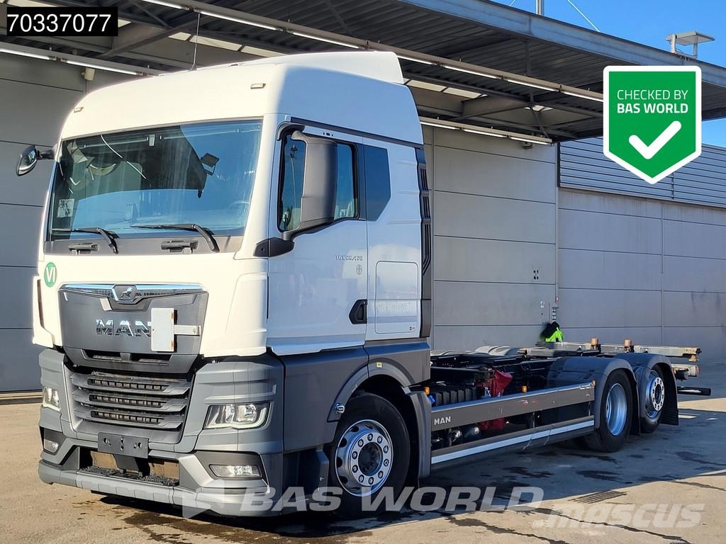 MAN TGX 26.470 6X2 Lift axle Full Air Automatic Retard Demonterbare/wirehejs lastbiler