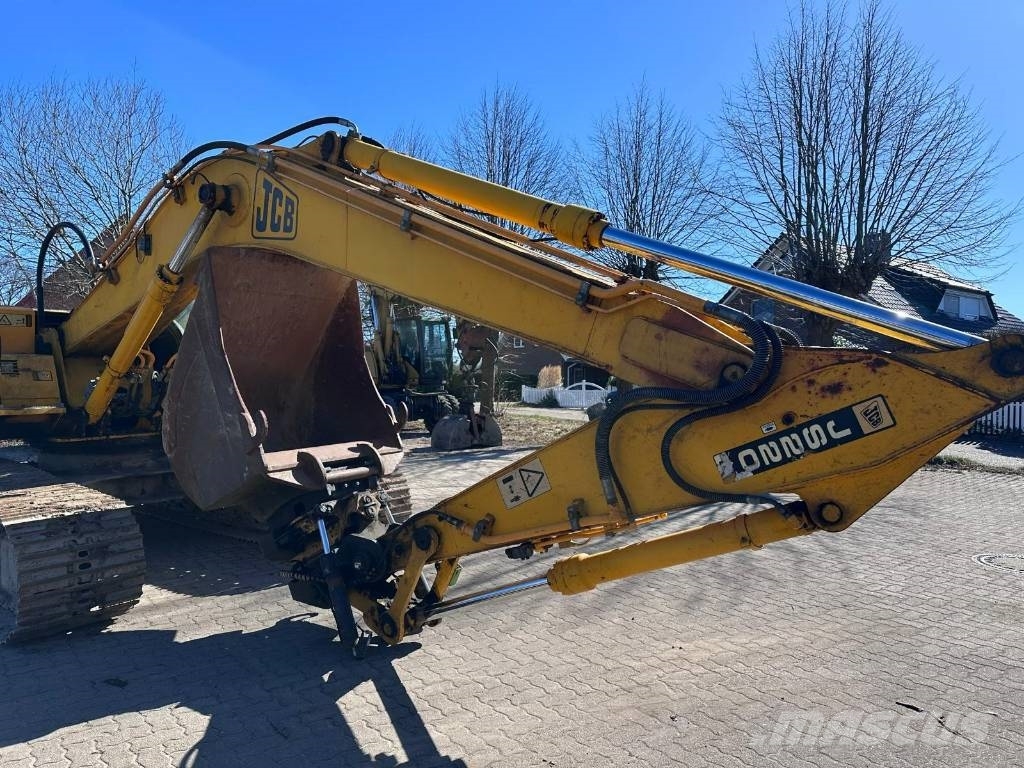 JCB JS 220 LC ISUZU Turbo 175 Hp Rototilt Klima Vikšriniai ekskavatoriai