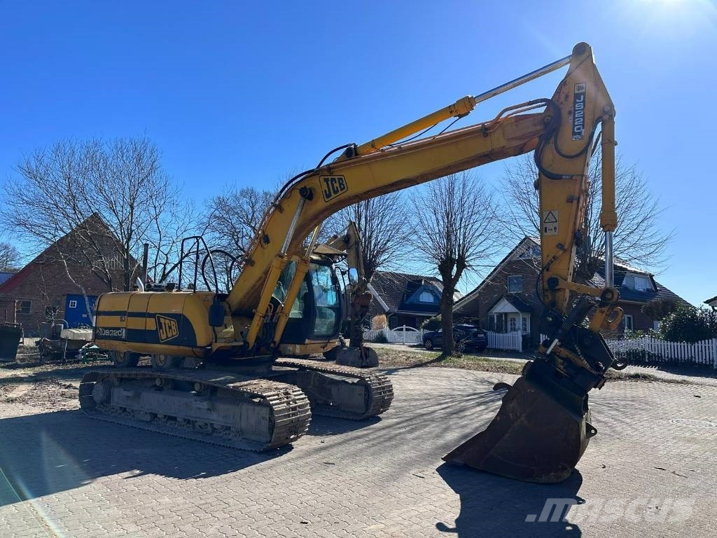 JCB JS 220 LC ISUZU Turbo 175 Hp Rototilt Klima Vikšriniai ekskavatoriai