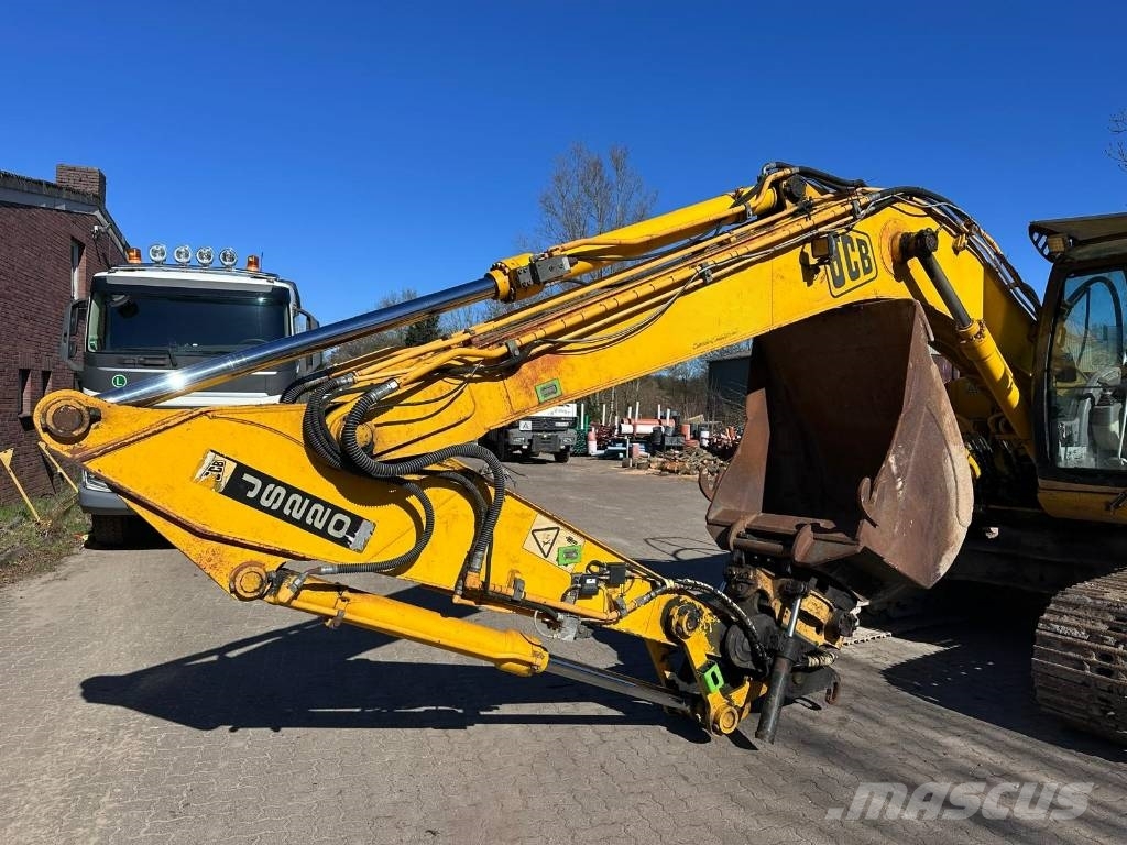 JCB JS 220 LC ISUZU Turbo 175 Hp Rototilt Klima Vikšriniai ekskavatoriai