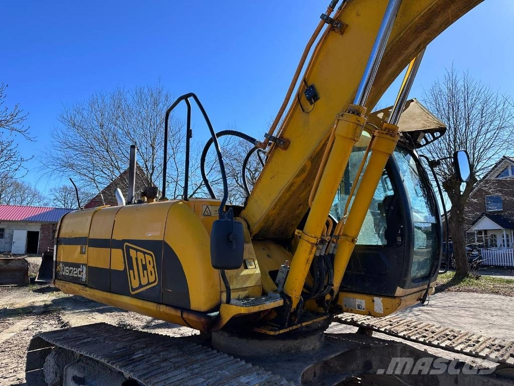 JCB JS 220 LC ISUZU Turbo 175 Hp Rototilt Klima Vikšriniai ekskavatoriai