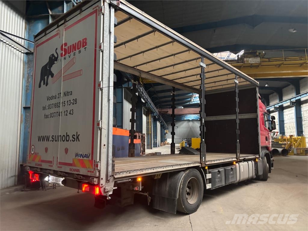 Scania R 410 Plošinové nákladné automobily/nákladné automobily so sklápacími bočnicami