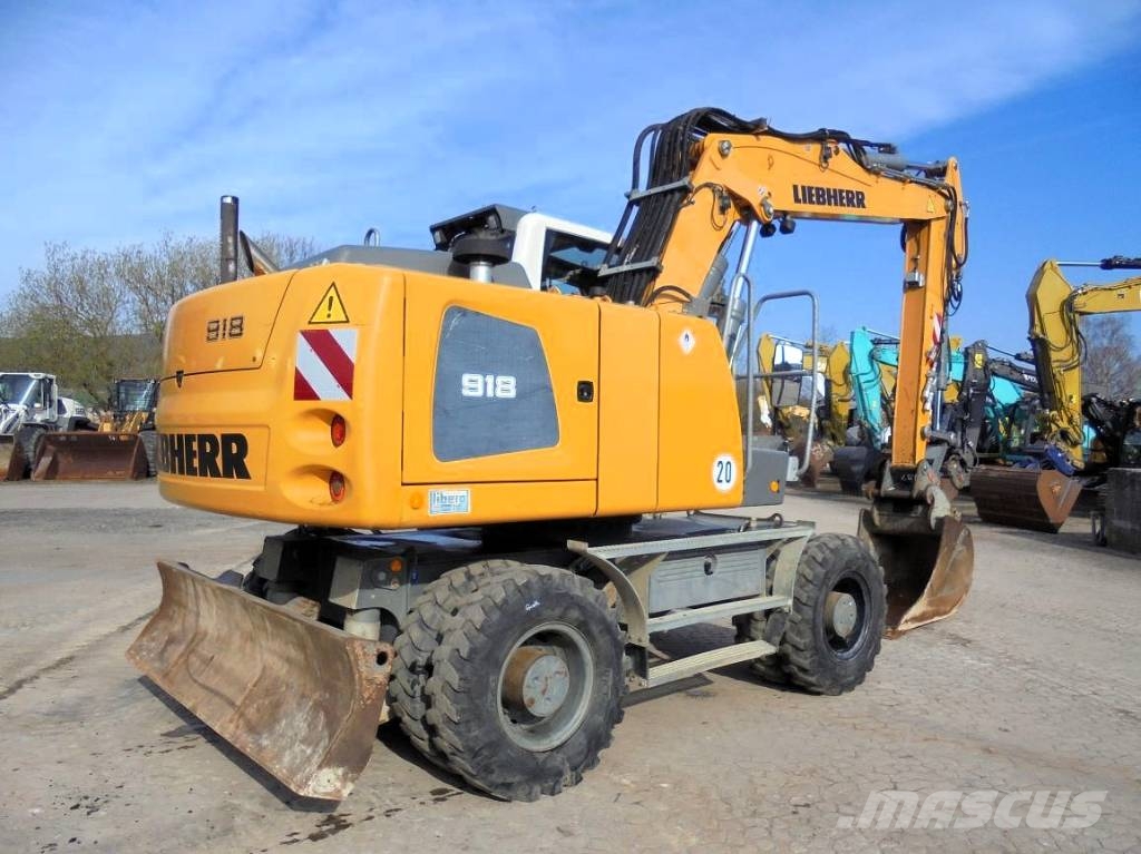 Liebherr A 918 Litronic Excavadoras de ruedas