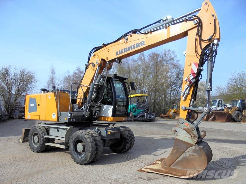 Liebherr A 918 Litronic Excavadoras de ruedas