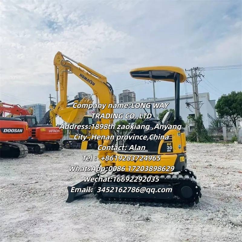 Komatsu PC 30 MR 소형 굴삭기 7톤 미만