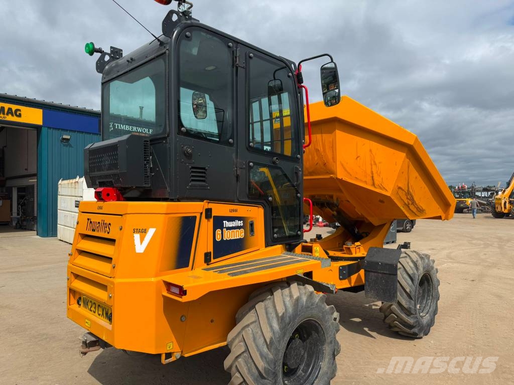Thwaites 6 Ton Cabbed Dumper Stavebné sklápače