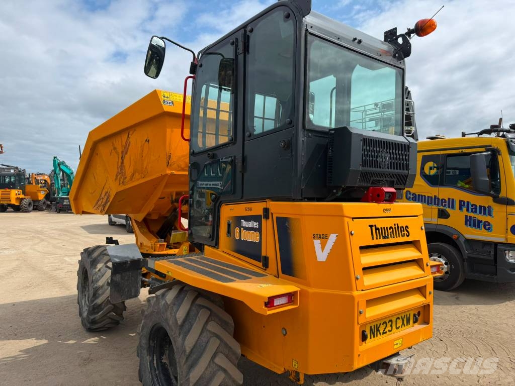 Thwaites 6 Ton Cabbed Dumper Stavebné sklápače