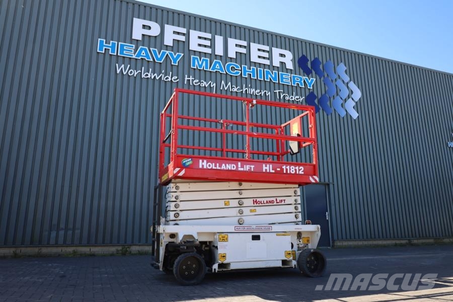 Holland Lift Ecostar HL-11812 Electric, 14m Working Height, 300 Elevadores de tesoura