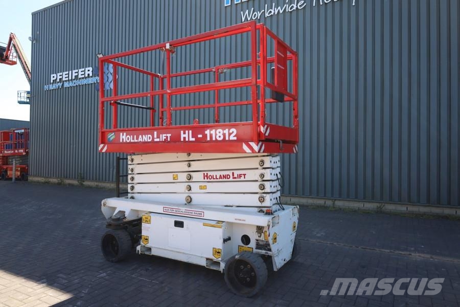 Holland Lift Ecostar HL-11812 Electric, 14m Working Height, 300 Elevadores de tesoura
