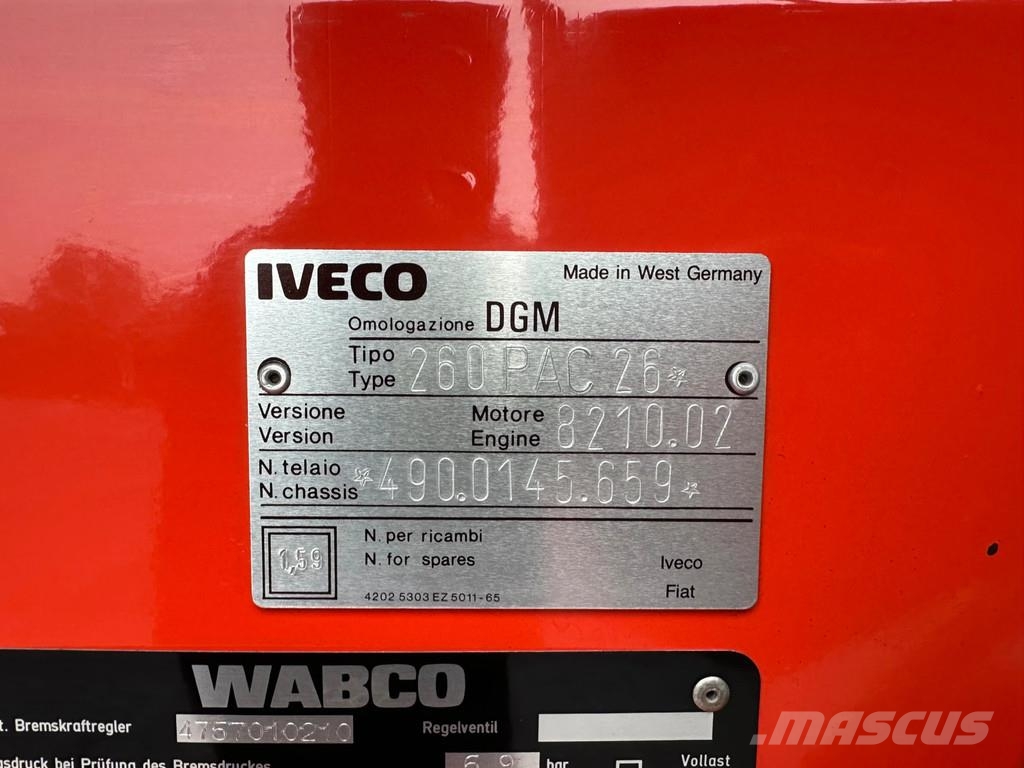 Iveco 260-26 6x4 / Watercooled / ATM Kipper / Original 2 Bañeras basculantes usadas