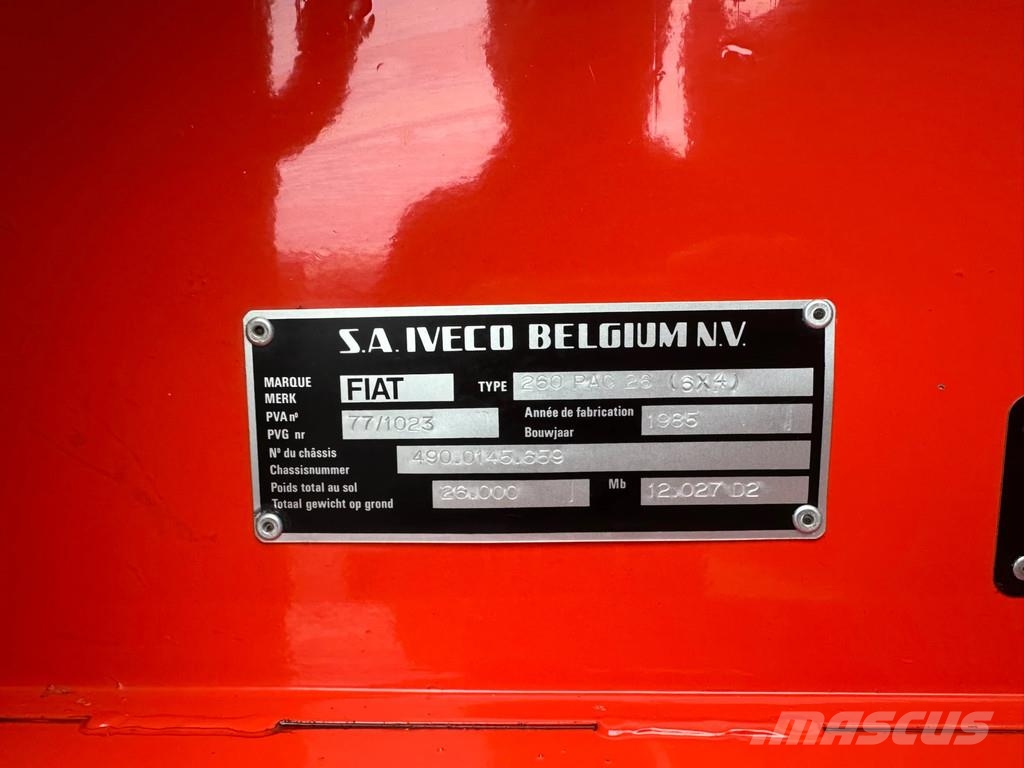 Iveco 260-26 6x4 / Watercooled / ATM Kipper / Original 2 Bañeras basculantes usadas