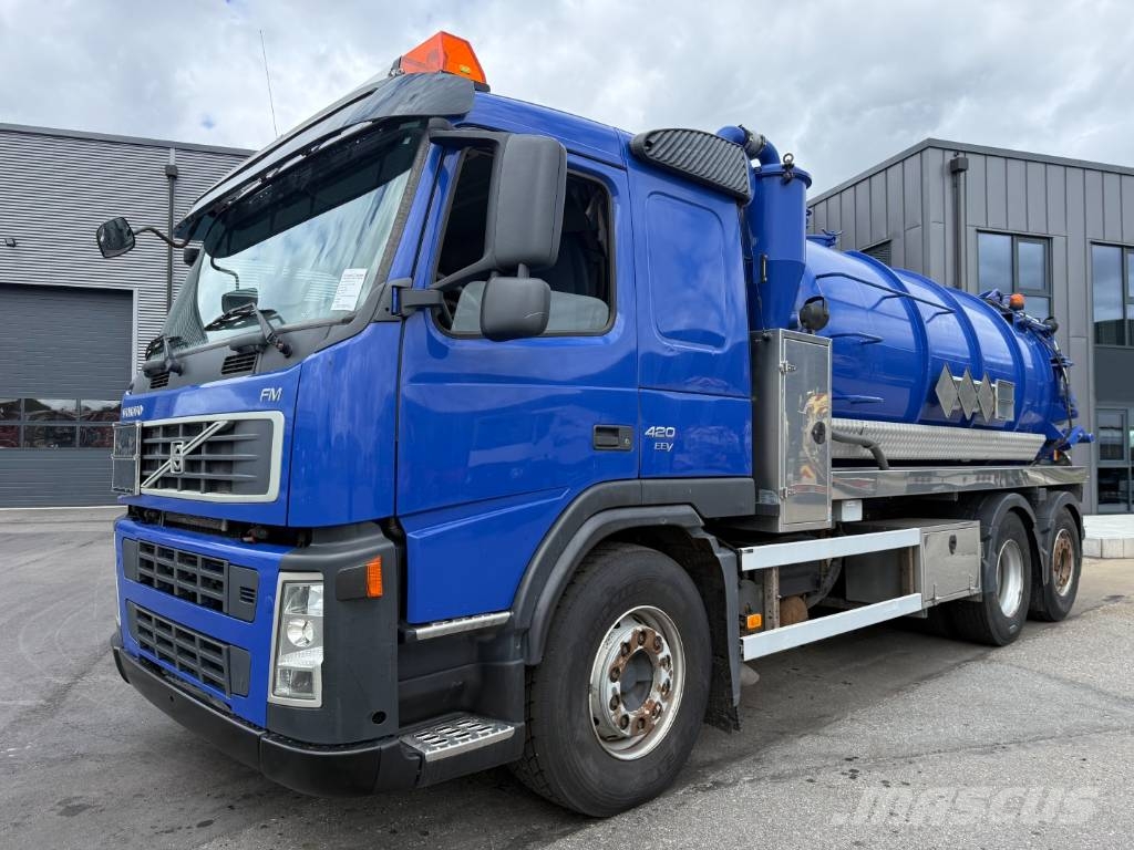 Volvo FM420 6x2*4 EEV Interconsult 12.700 l. Stainless شاحنات مزدوجة / خلخلة