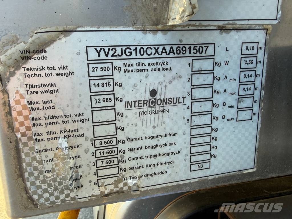 Volvo FM420 6x2*4 EEV Interconsult 12.700 l. Stainless شاحنات مزدوجة / خلخلة