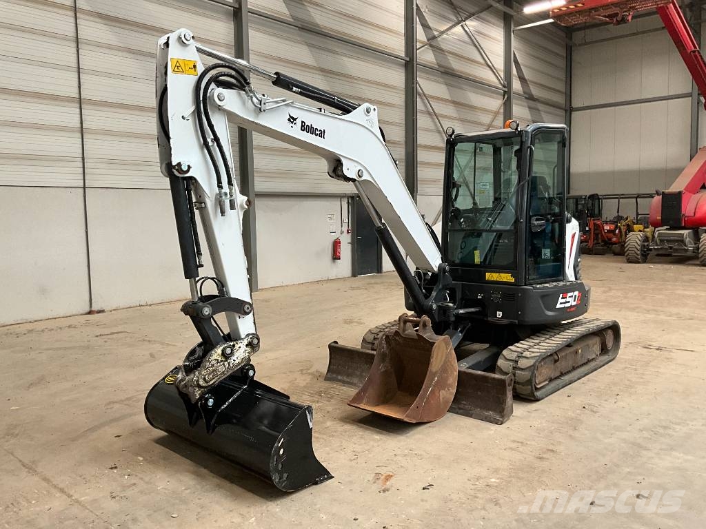 Bobcat E 50z Mini ekskavatörler, 7 tona dek
