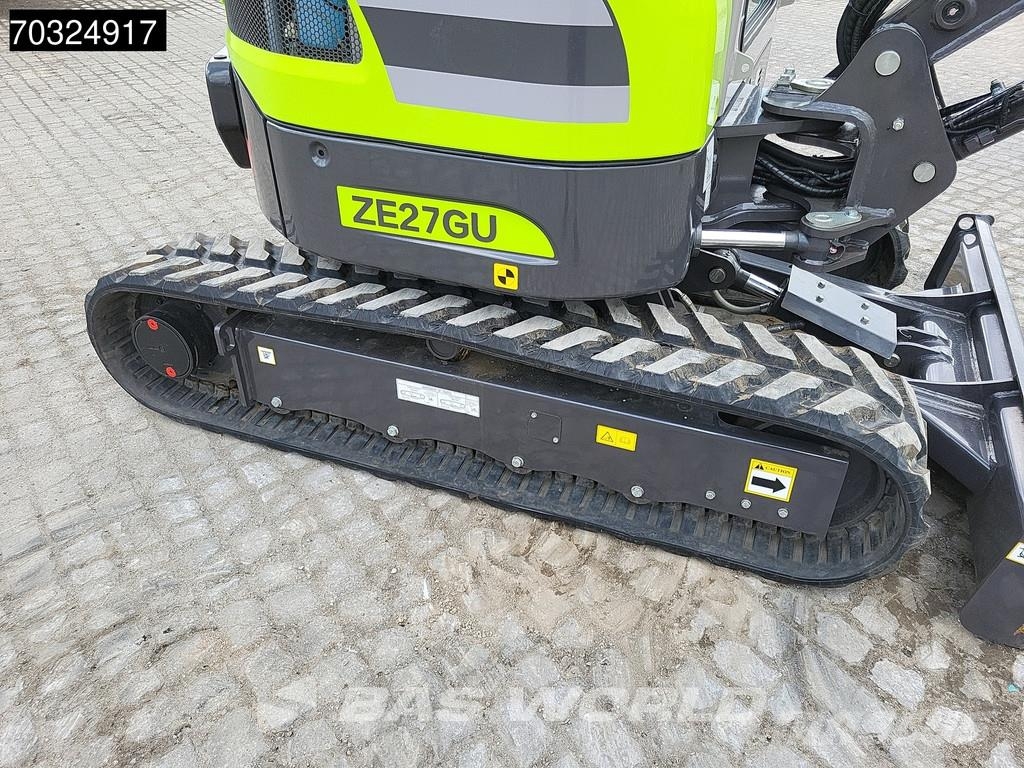Zoomlion ZE27 GU KUBOTA ENGINE - CE CERTIFIED Minigravere <7t