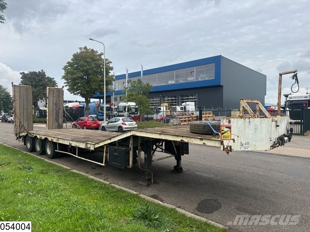 Actm Lowbed Hydro, Steel suspension Low loader-semi-trailers