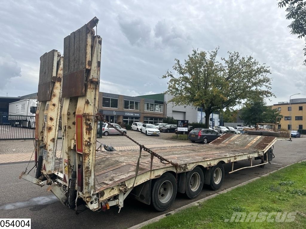 Actm Lowbed Hydro, Steel suspension Low loader-semi-trailers