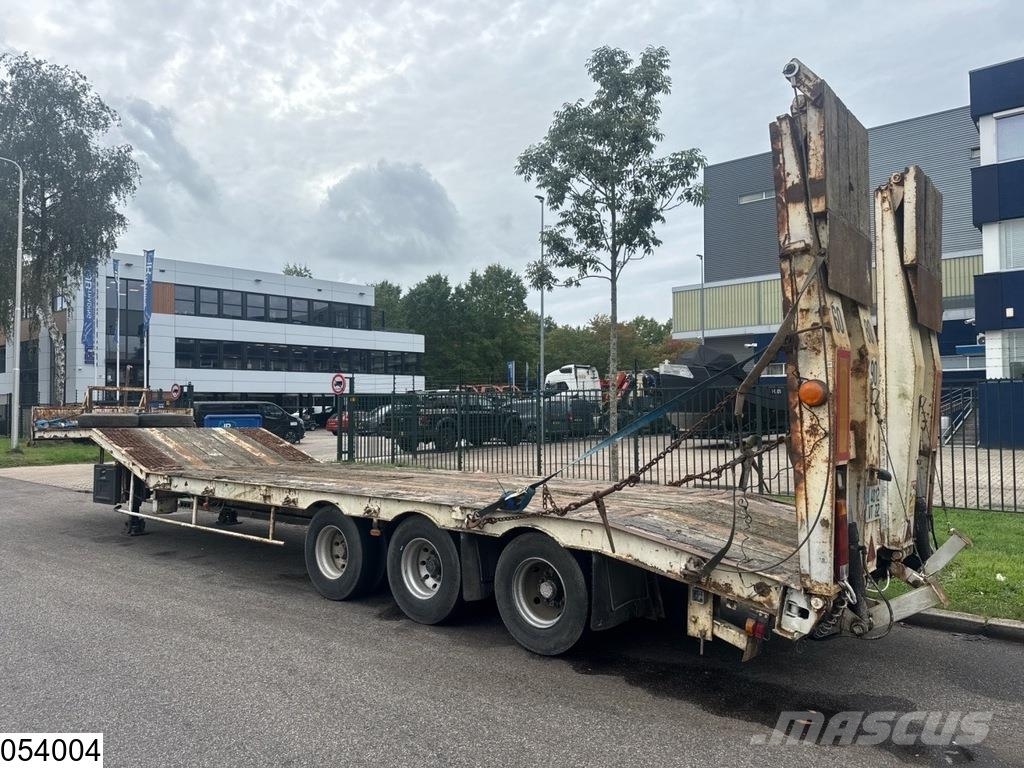 Actm Lowbed Hydro, Steel suspension Low loader-semi-trailers