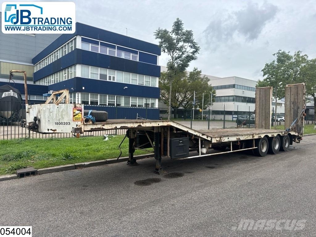 Actm Lowbed Hydro, Steel suspension Low loader-semi-trailers