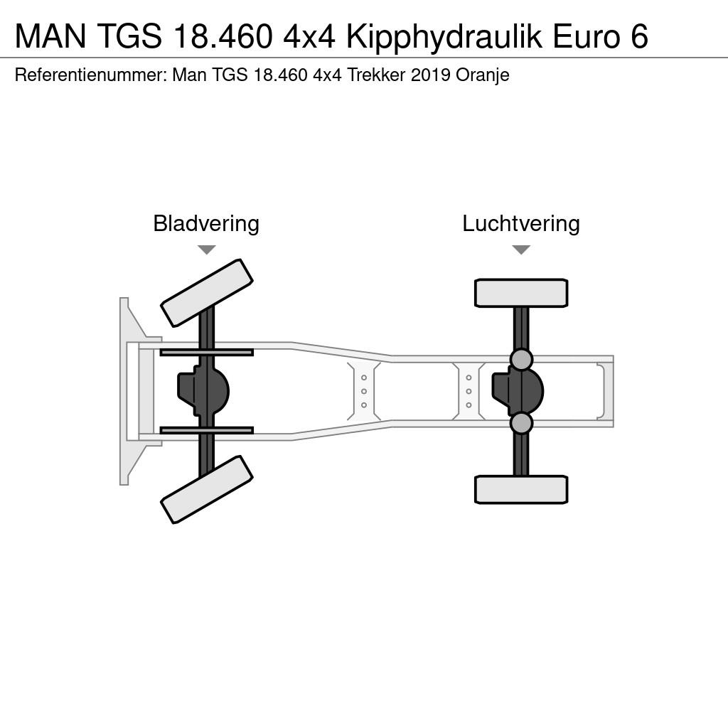 MAN TGS 18.460 4x4 Kipphydraulik Euro 6 Sattelzugmaschinen