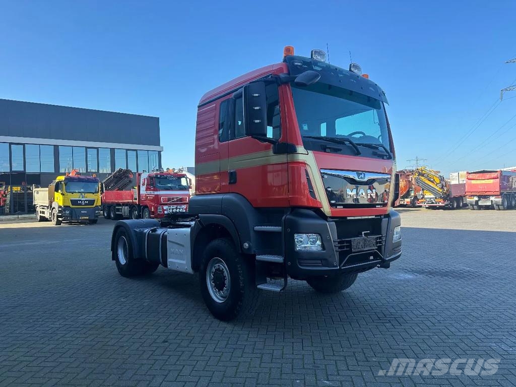 MAN TGS 18.460 4x4 Kipphydraulik Euro 6 Sattelzugmaschinen