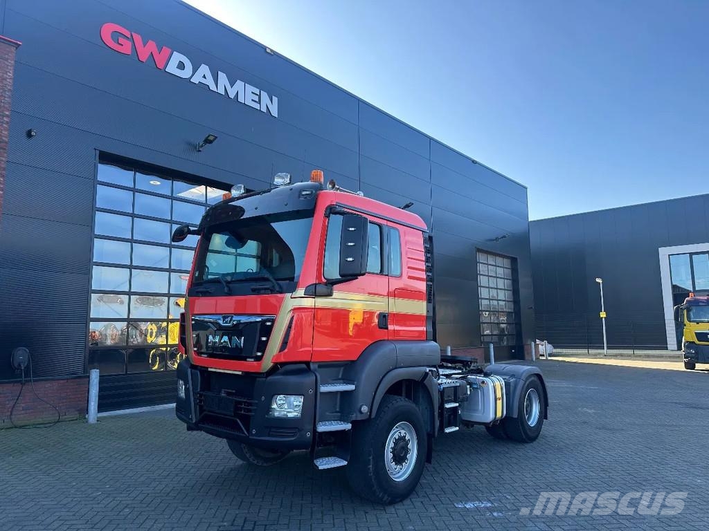 MAN TGS 18.460 4x4 Kipphydraulik Euro 6 Sattelzugmaschinen