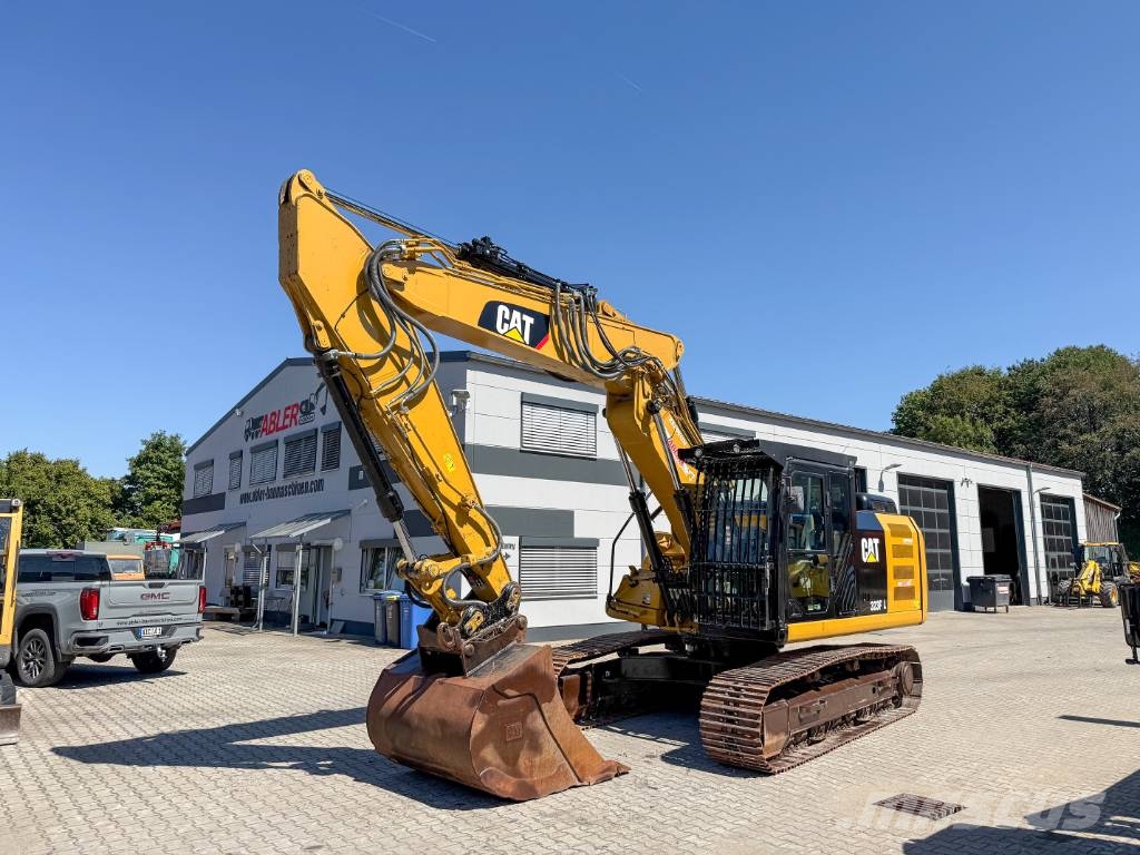 CAT 323FL Kettenbagger OQ70/55 vollhydr. حفارات زحافة