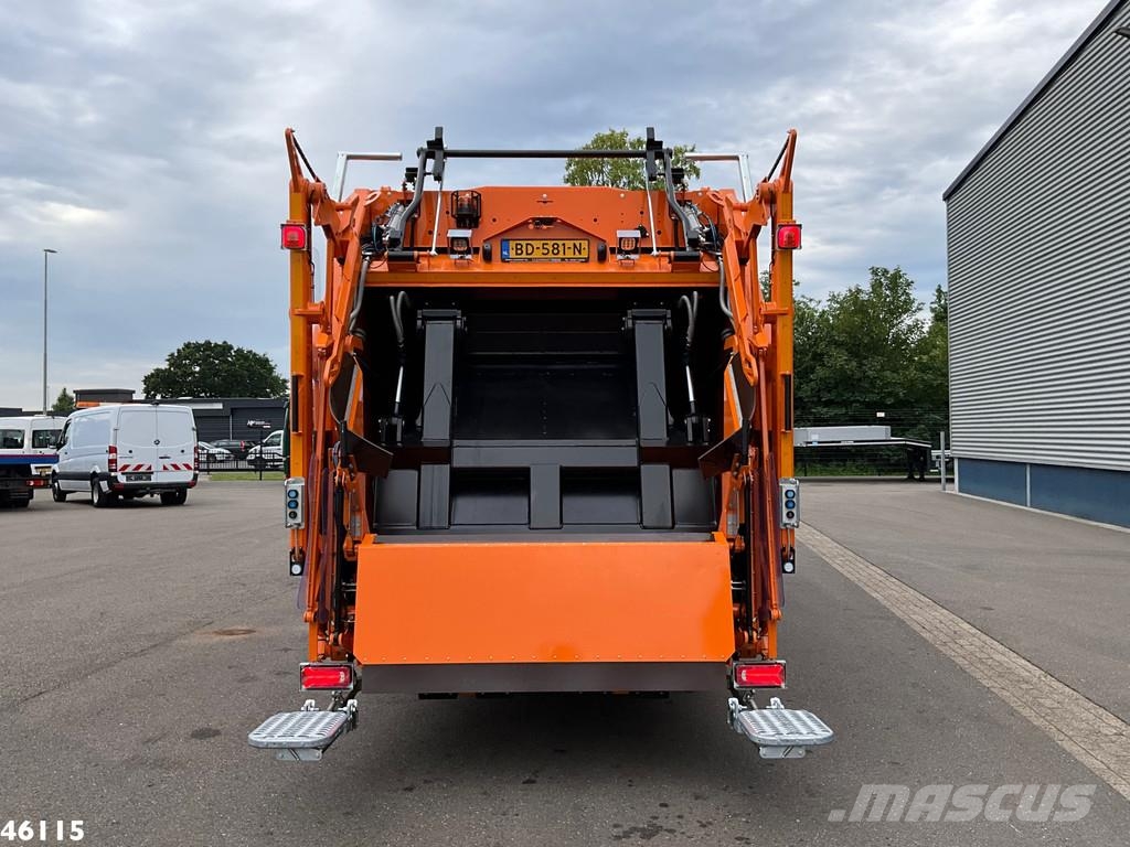 DAF FAG XD 340 Euro 6 Geesink 20m³ Welvaarts weighing Camiones de basura