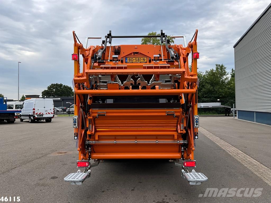 DAF FAG XD 340 Euro 6 Geesink 20m³ Welvaarts weighing Camiones de basura