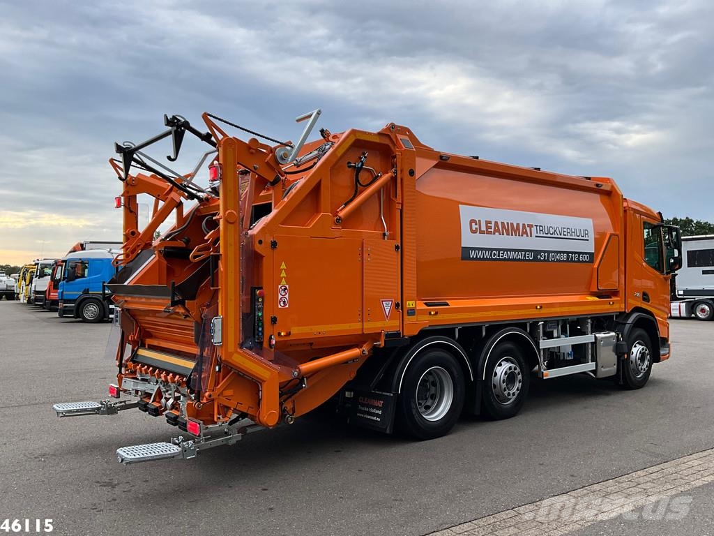 DAF FAG XD 340 Euro 6 Geesink 20m³ Welvaarts weighing Camiones de basura