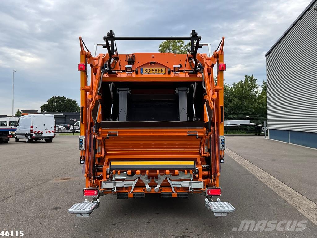 DAF FAG XD 340 Euro 6 Geesink 20m³ Welvaarts weighing Camiones de basura