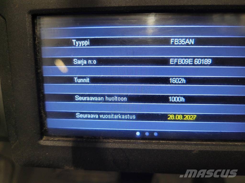 Mitsubishi FB 35 AN Sähkötrukit